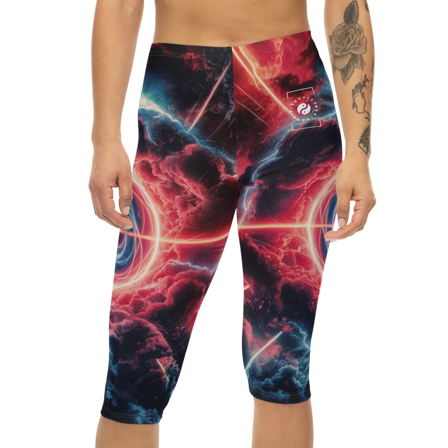 Cosmic Fusion - Capri Shorts