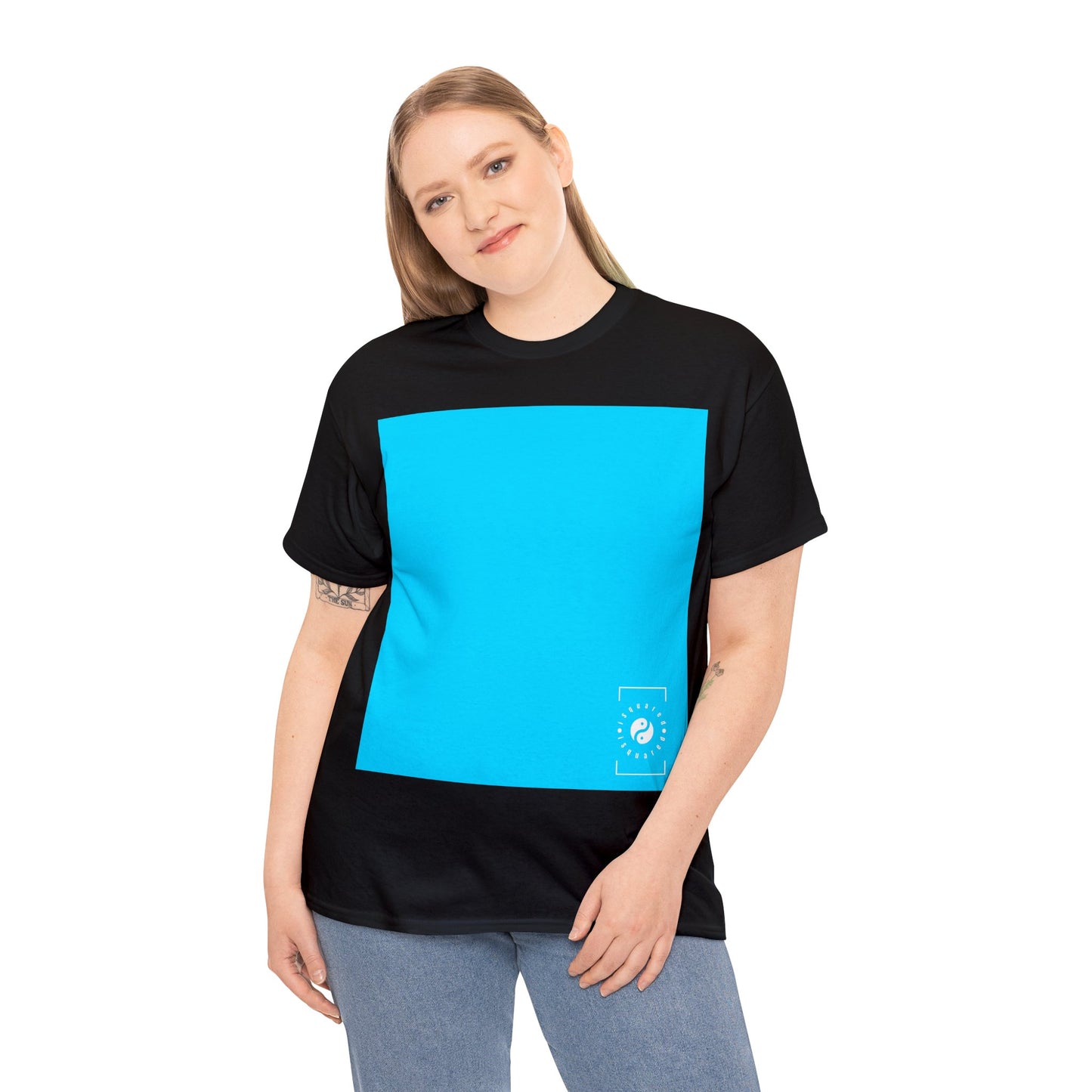 #04D9FF  Neon Blue - Heavy T