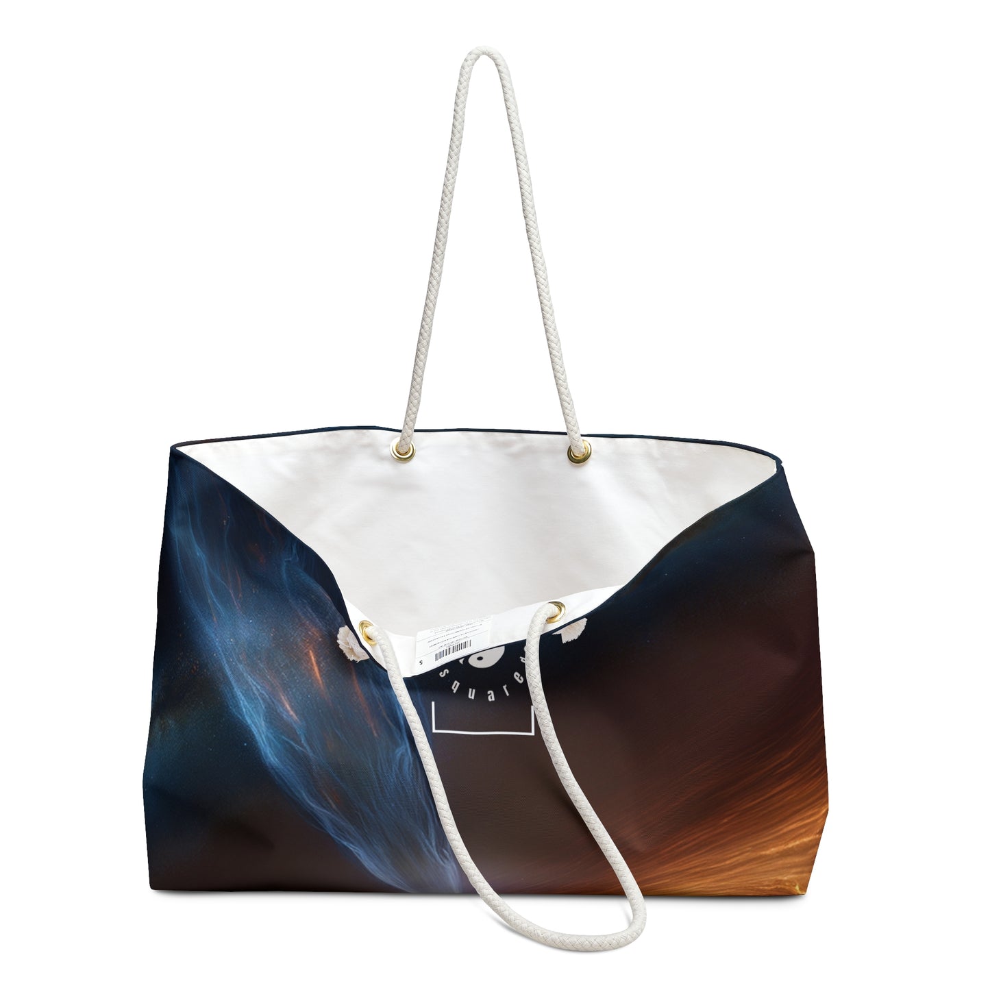 "Discs of Illumination: Black Hole Reverie" - Casual Yoga Bag