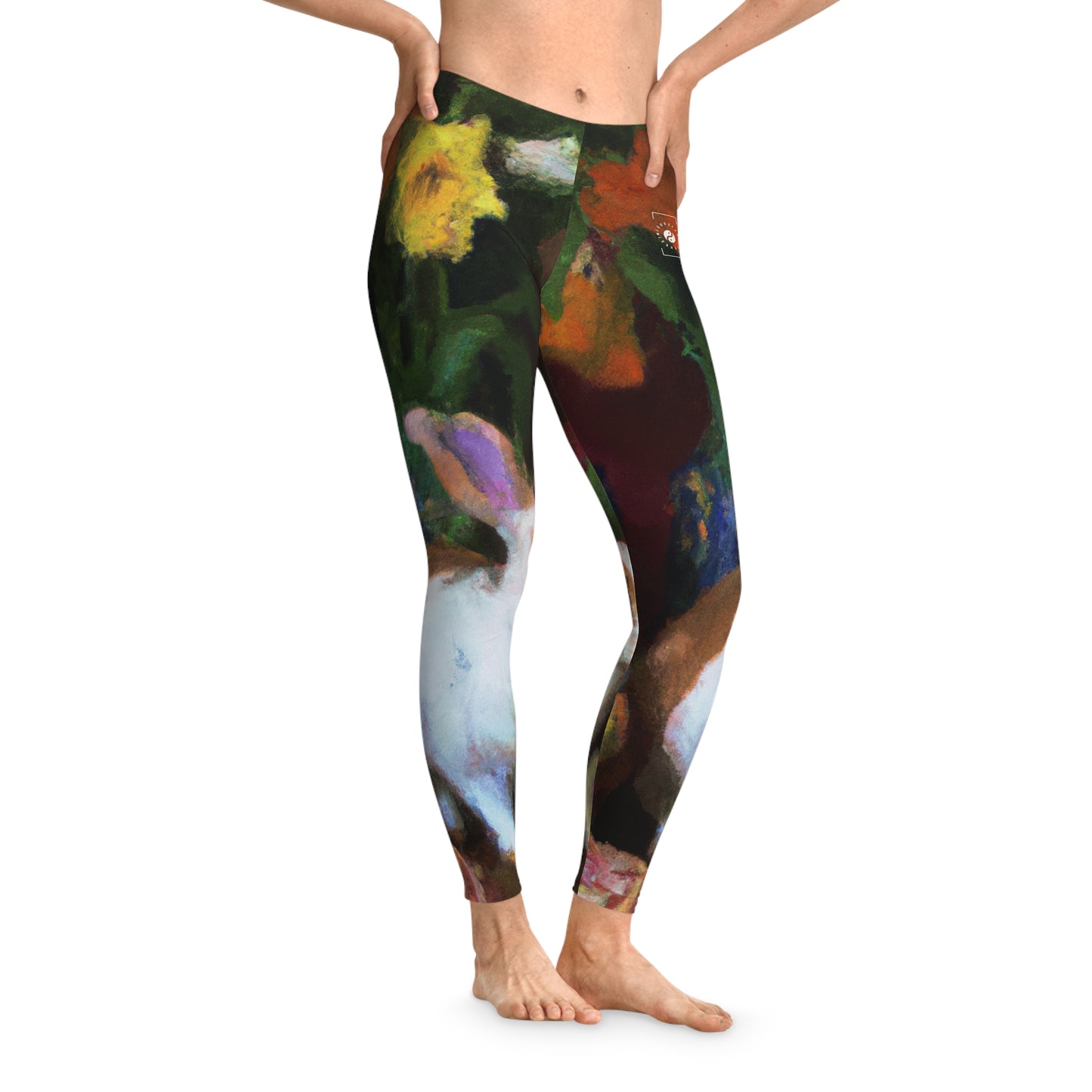 "Velveteen Aureate Easter Reverie" - Unisex Tights