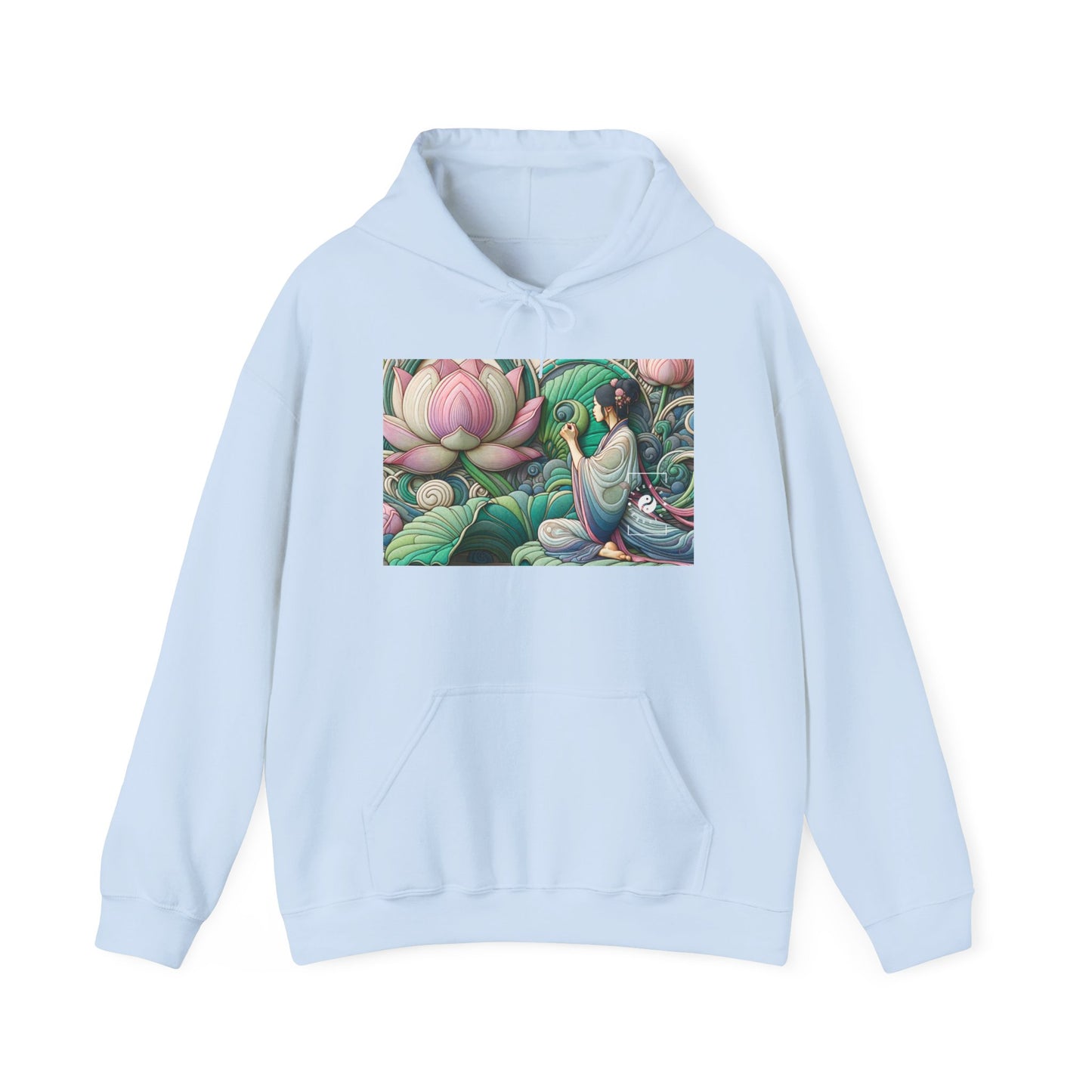 "Lotus Echo Serenity" - Hoodie