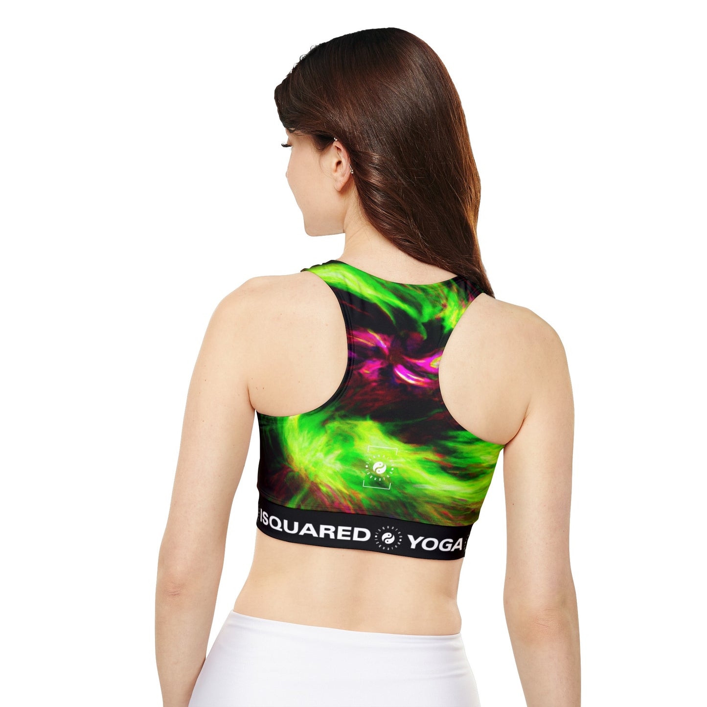 "Galactic Fusion" - Lined & Padded Sports Bra