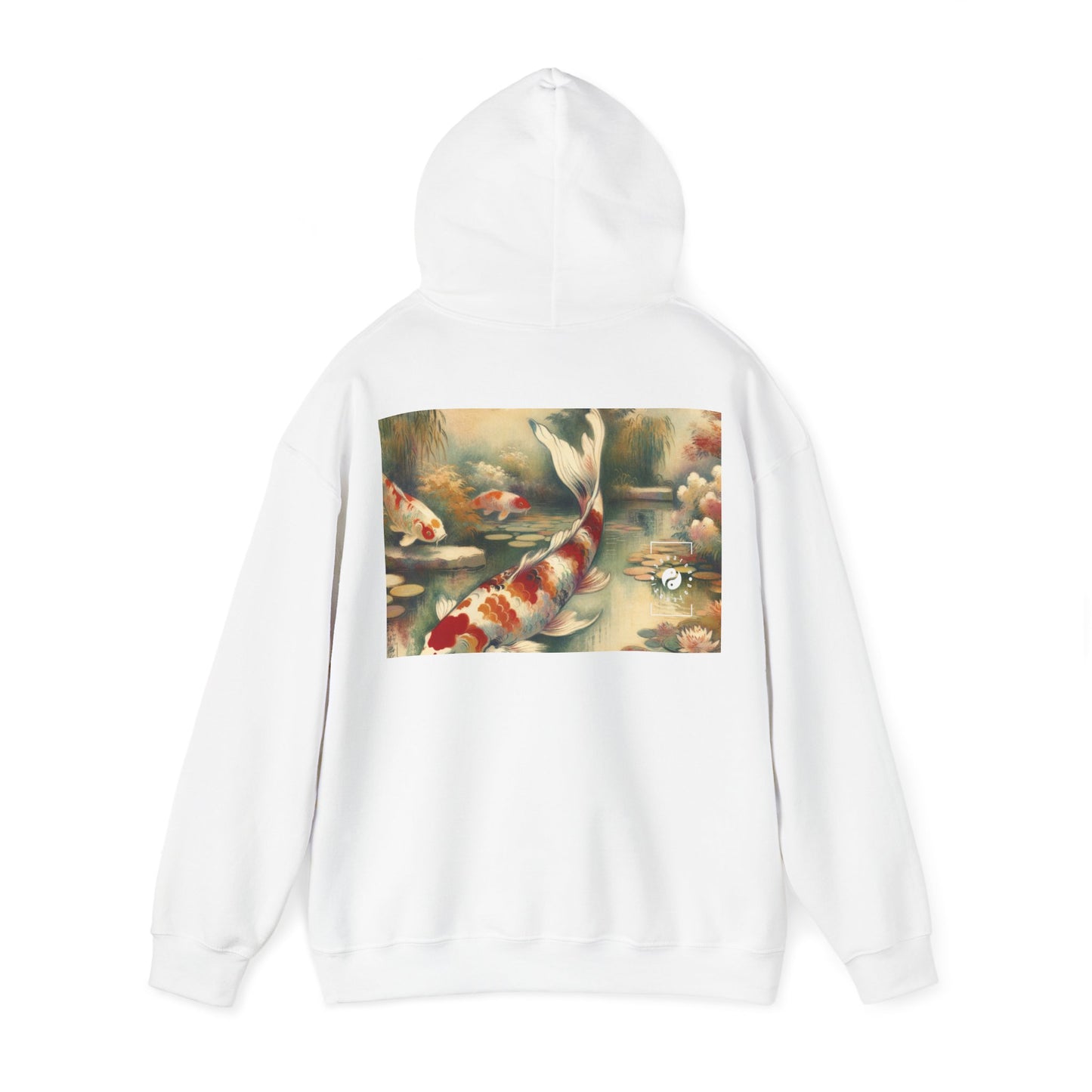 Koi Lily Pond - Sweat à capuche 