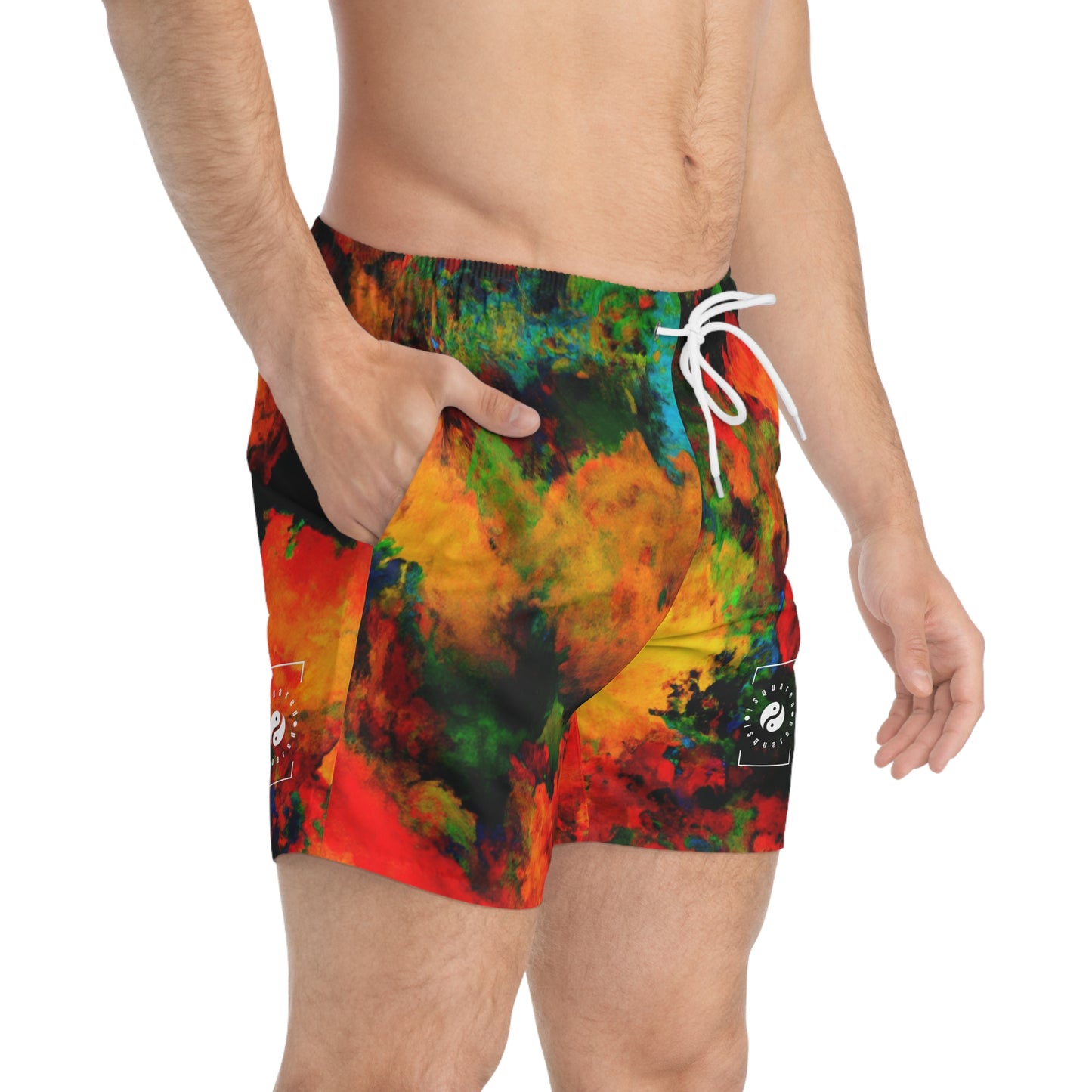 Luminous Whispers Symphony - Swim Trunks for Men