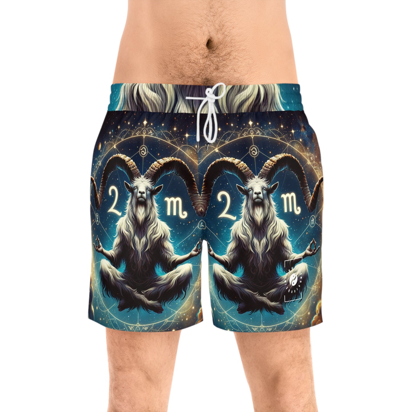 Audacious Capricorn - Swim Shorts (Mid-Length) for Men