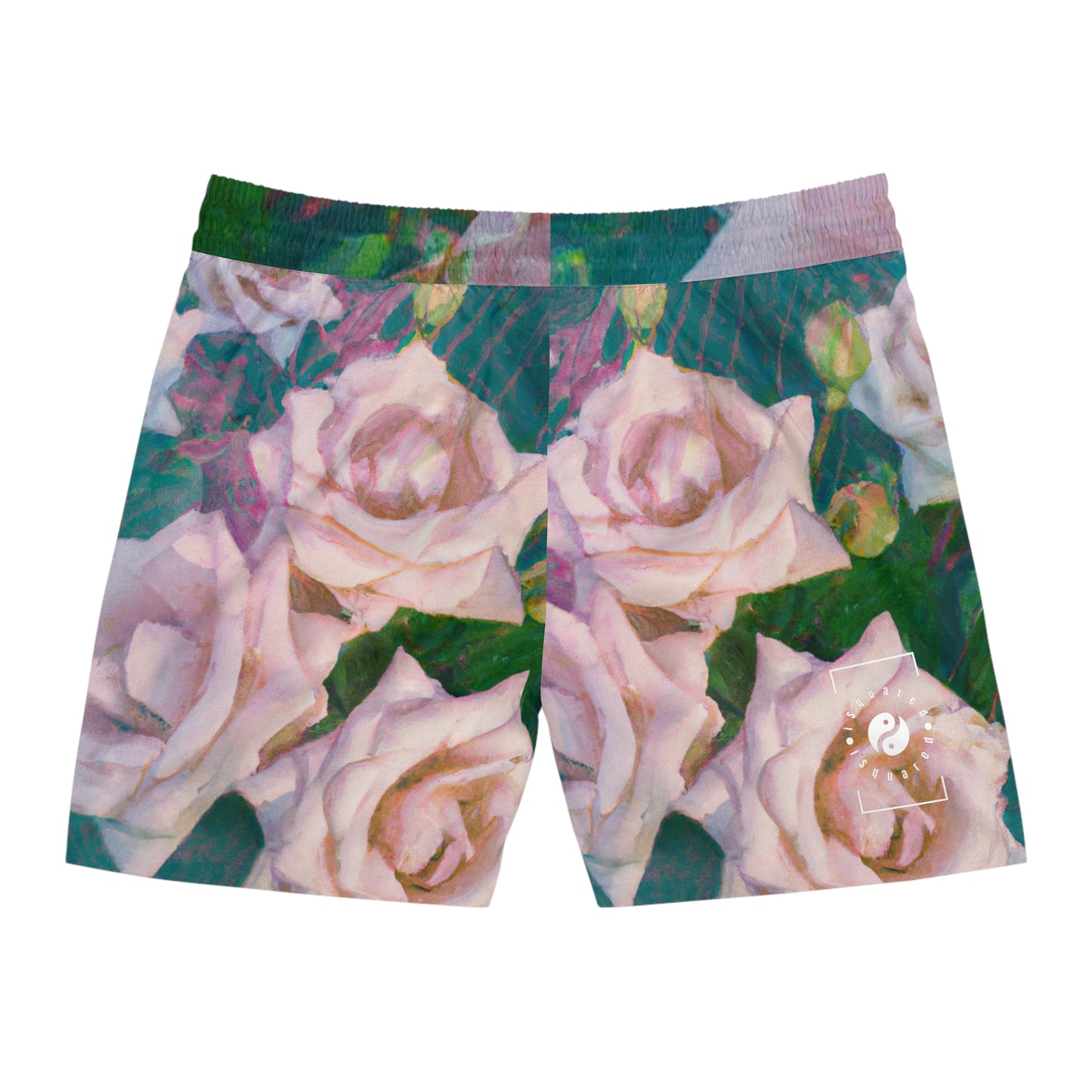 Cosmic Roses - Swim Shorts (Mid-Length) for Men