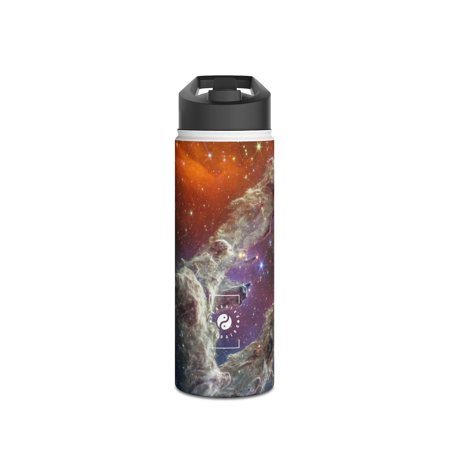 Pillars of Creation (NIRCam and MIRI Composite Image) - JWST Collection - Water Bottle