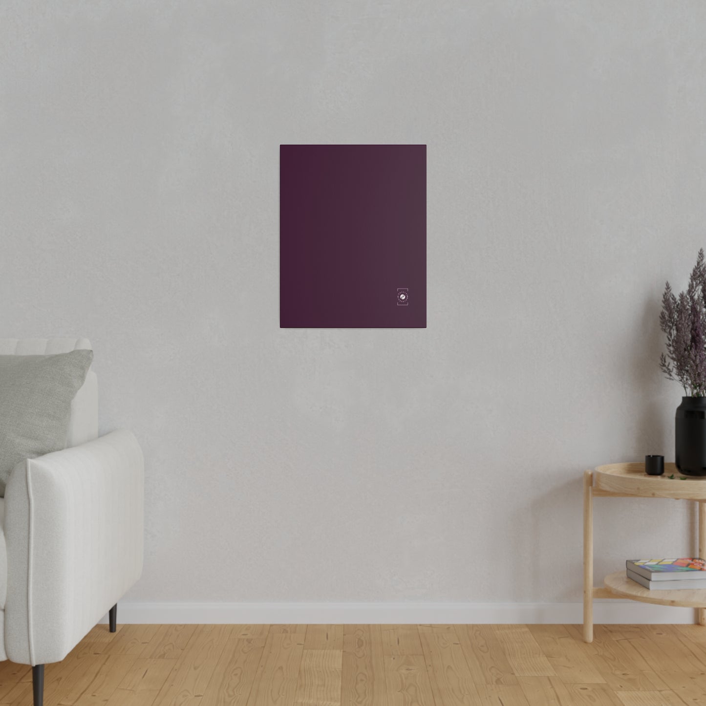 Deep Burgundy - Art Print Canvas