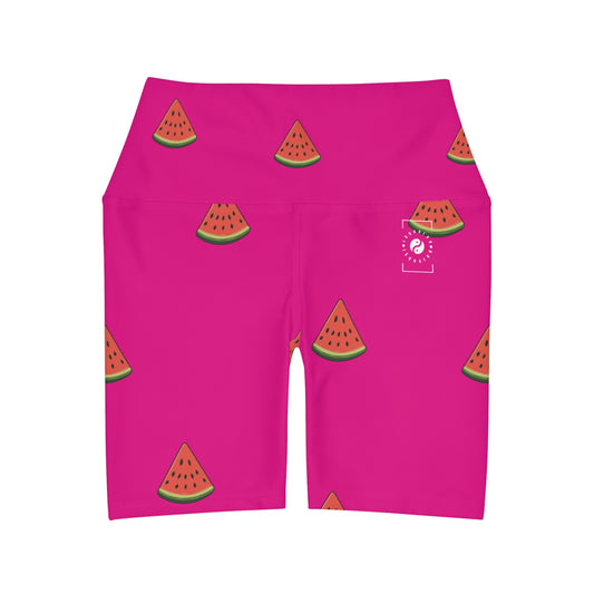 #DF0086 Pink + Watermelon - shorts