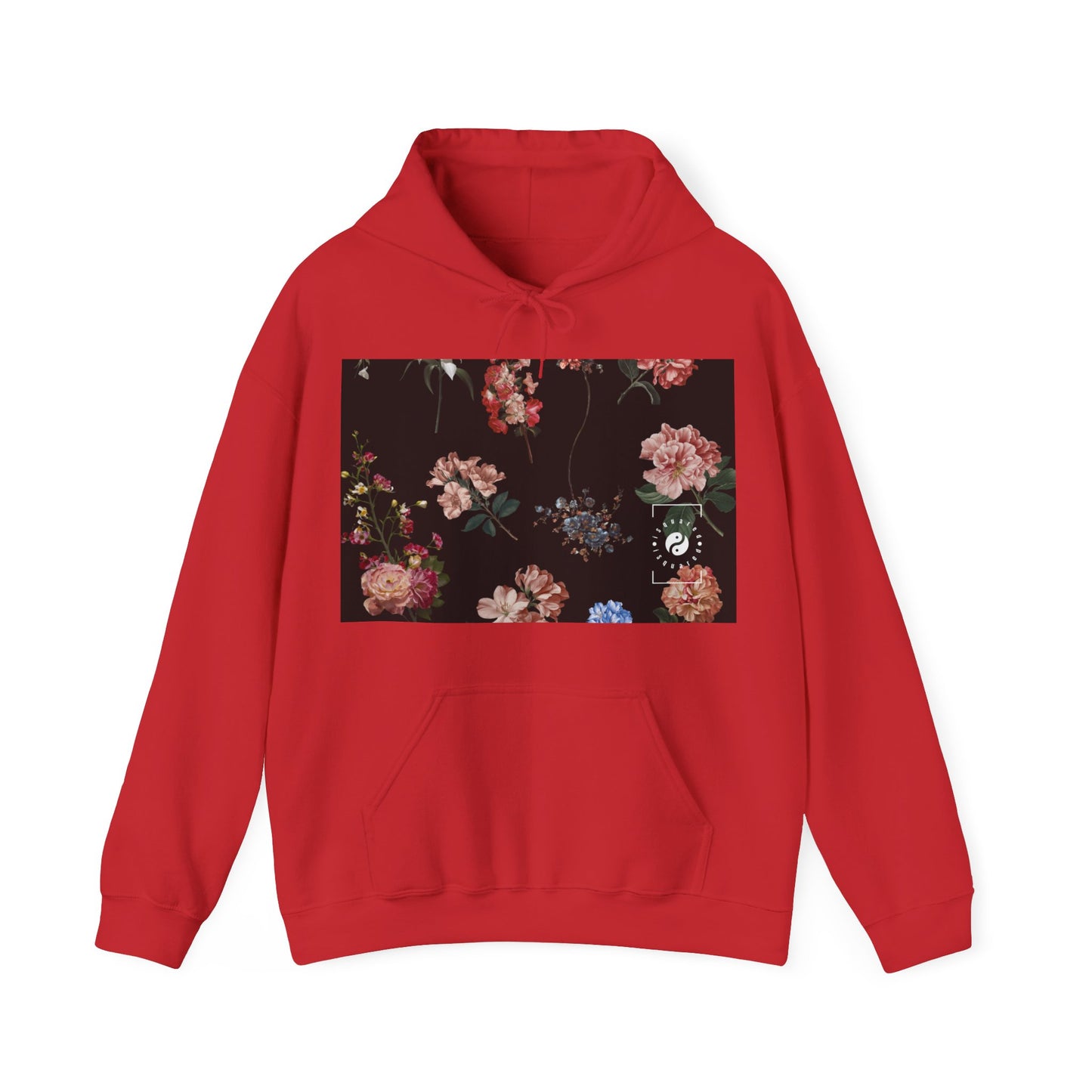 Botanicals on Black - Hoodie