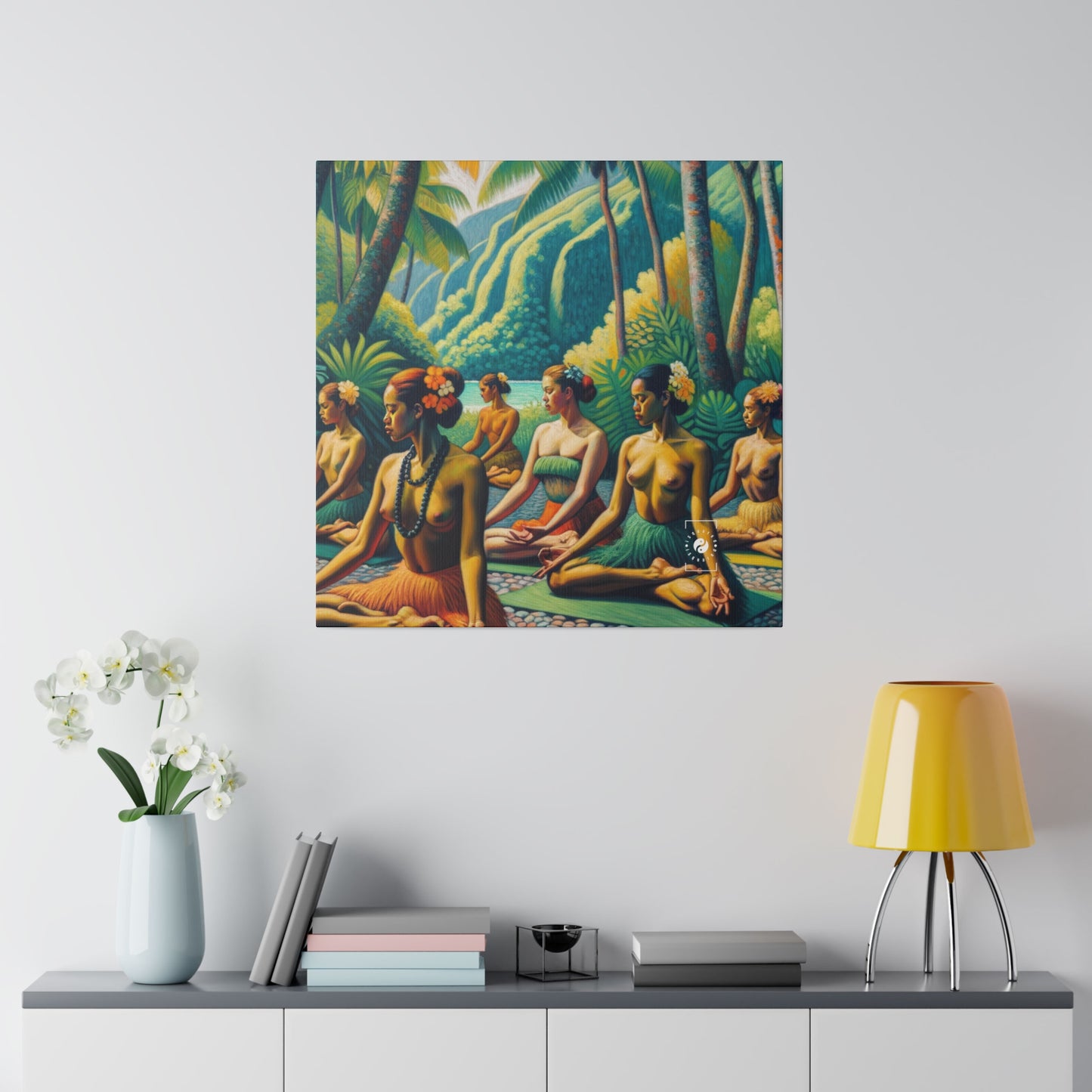 Tahitian Tranquility - Art Print Canvas