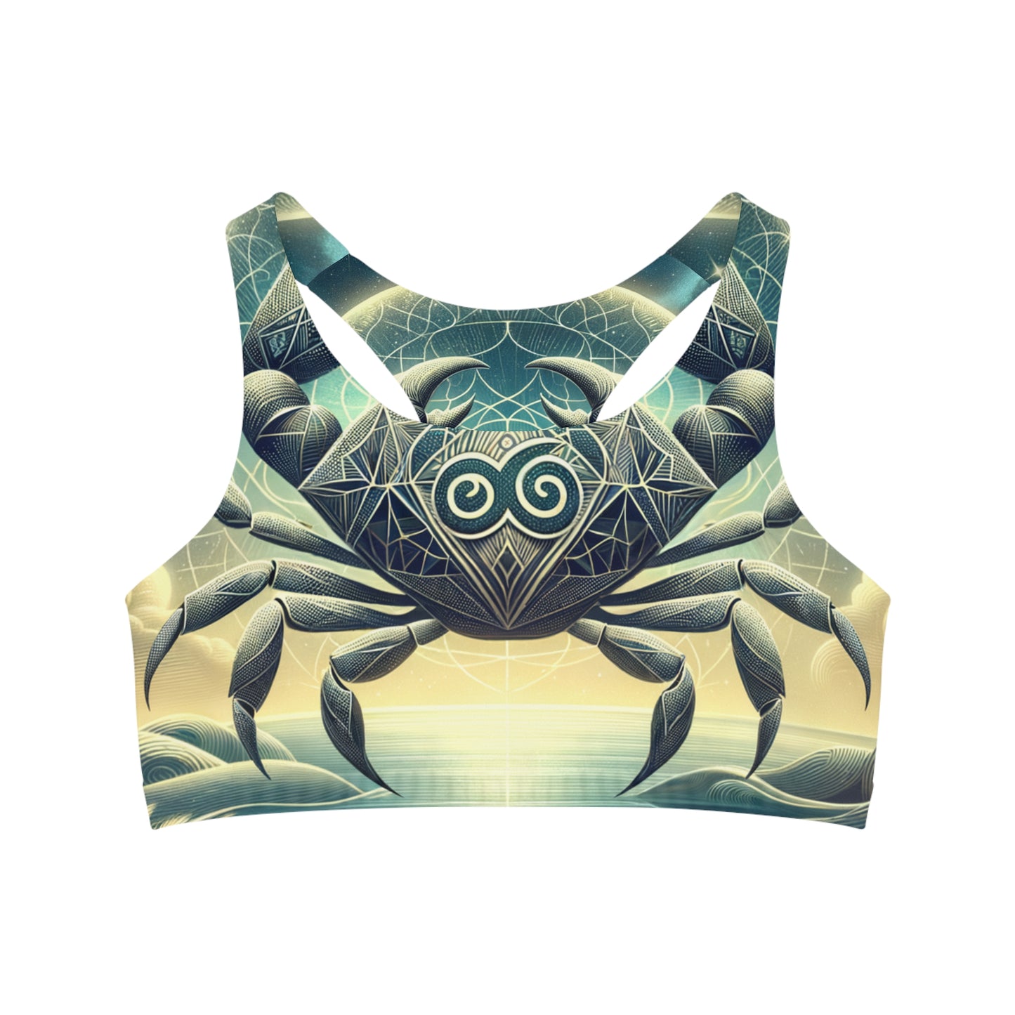 Crab Constellation Yoga - Seamless Sports Bra