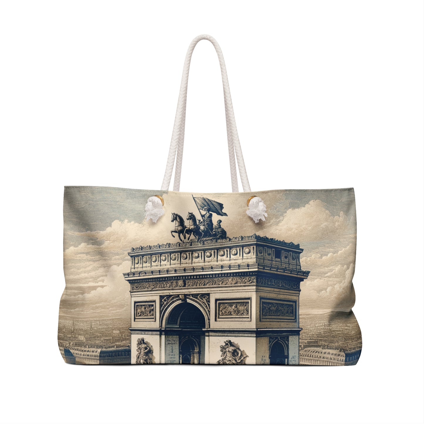 "Majesty of the Arc: A Napoleon Era Portrait" - Casual Yoga Bag