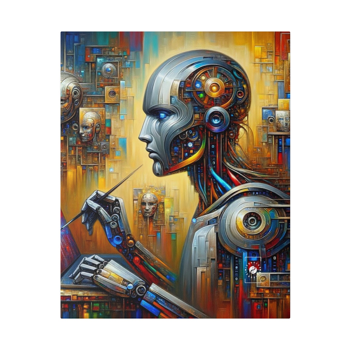 TechnoGenesis - Art Print Canvas