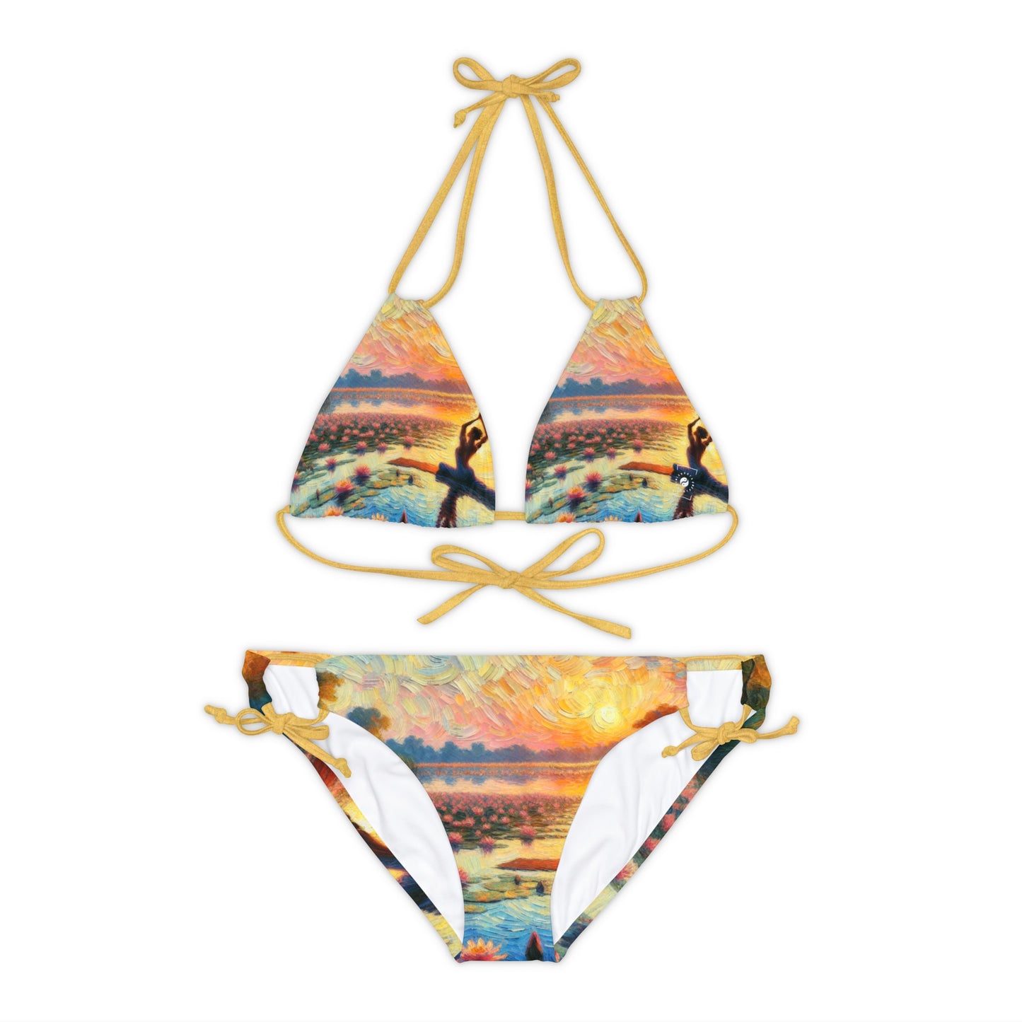 Sebastiano Del Fiore - Lace-up Bikini Set