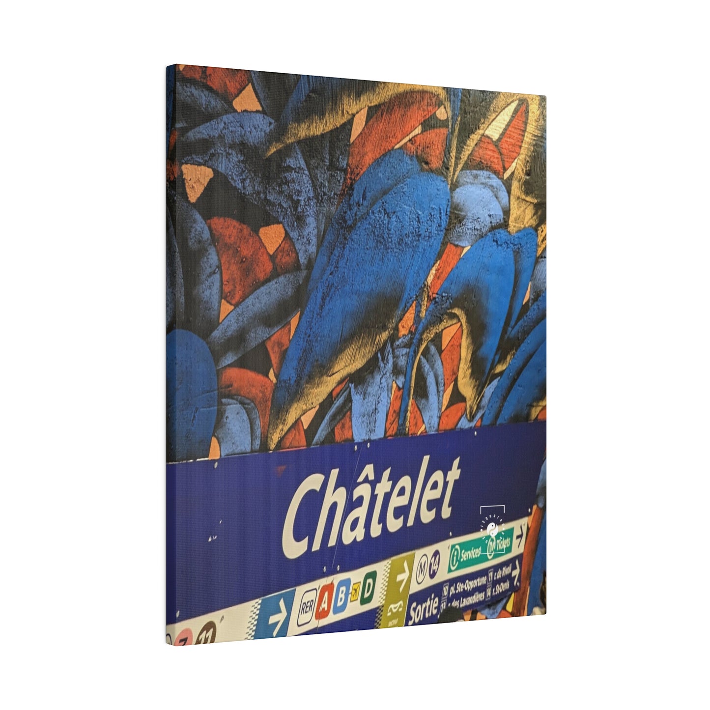 Châtelet - Art Print Canvas