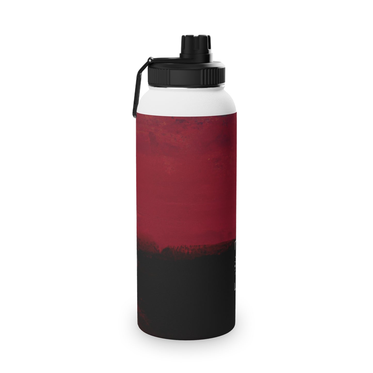 Nocturnal Vermillion - Sports Water Bottle