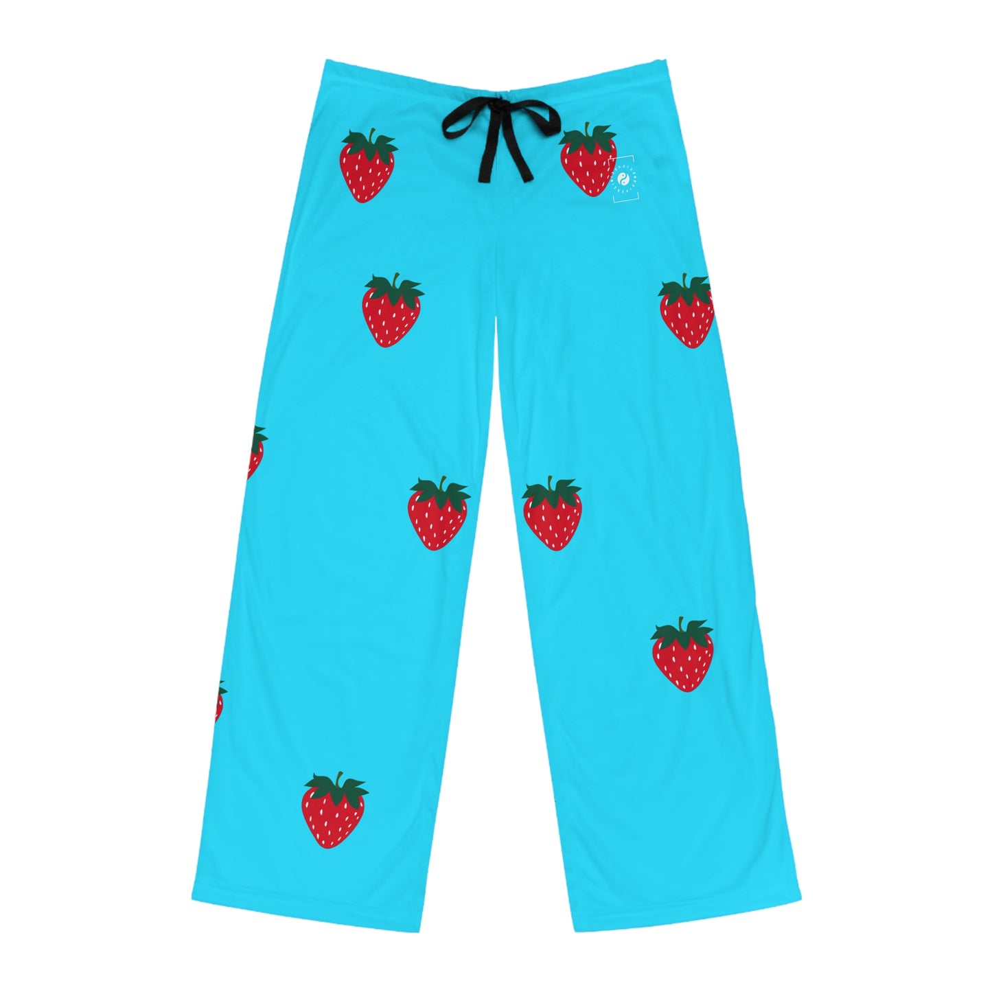 #22DEFF Light Blue + Strawberry - men's Lounge Pants