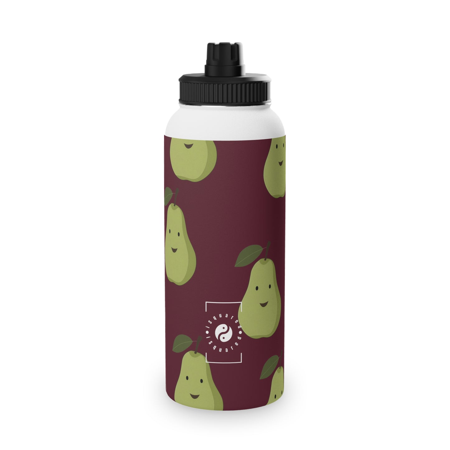 #60182D Deep Siena + Pear - Sports Water Bottle