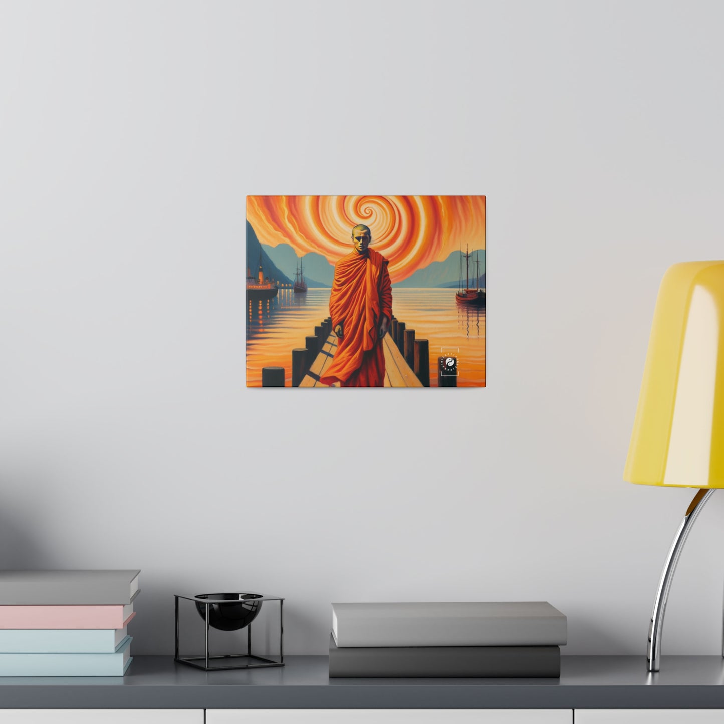 Serenity's Echo - Art Print Canvas