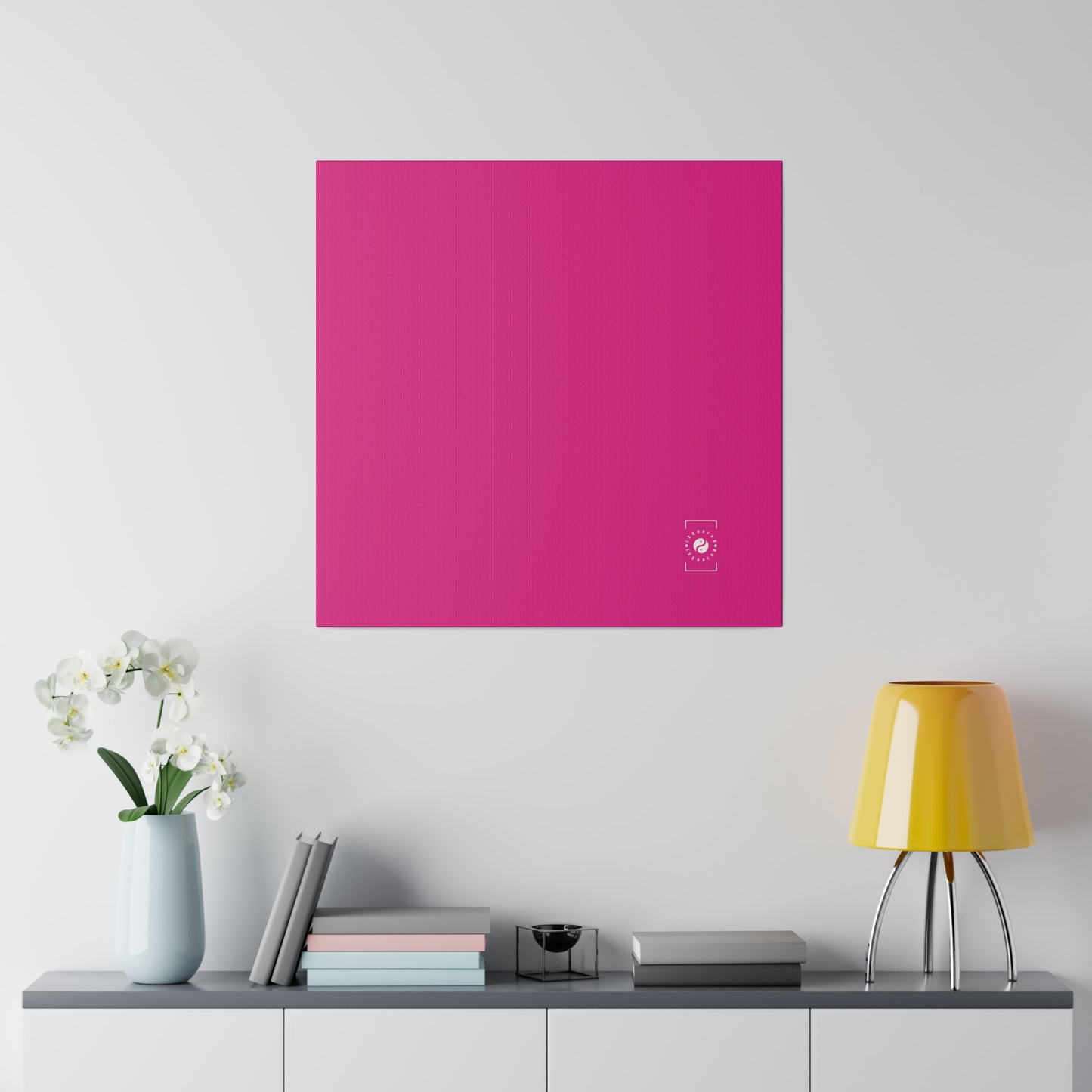 E0218A Rose - Impression sur toile