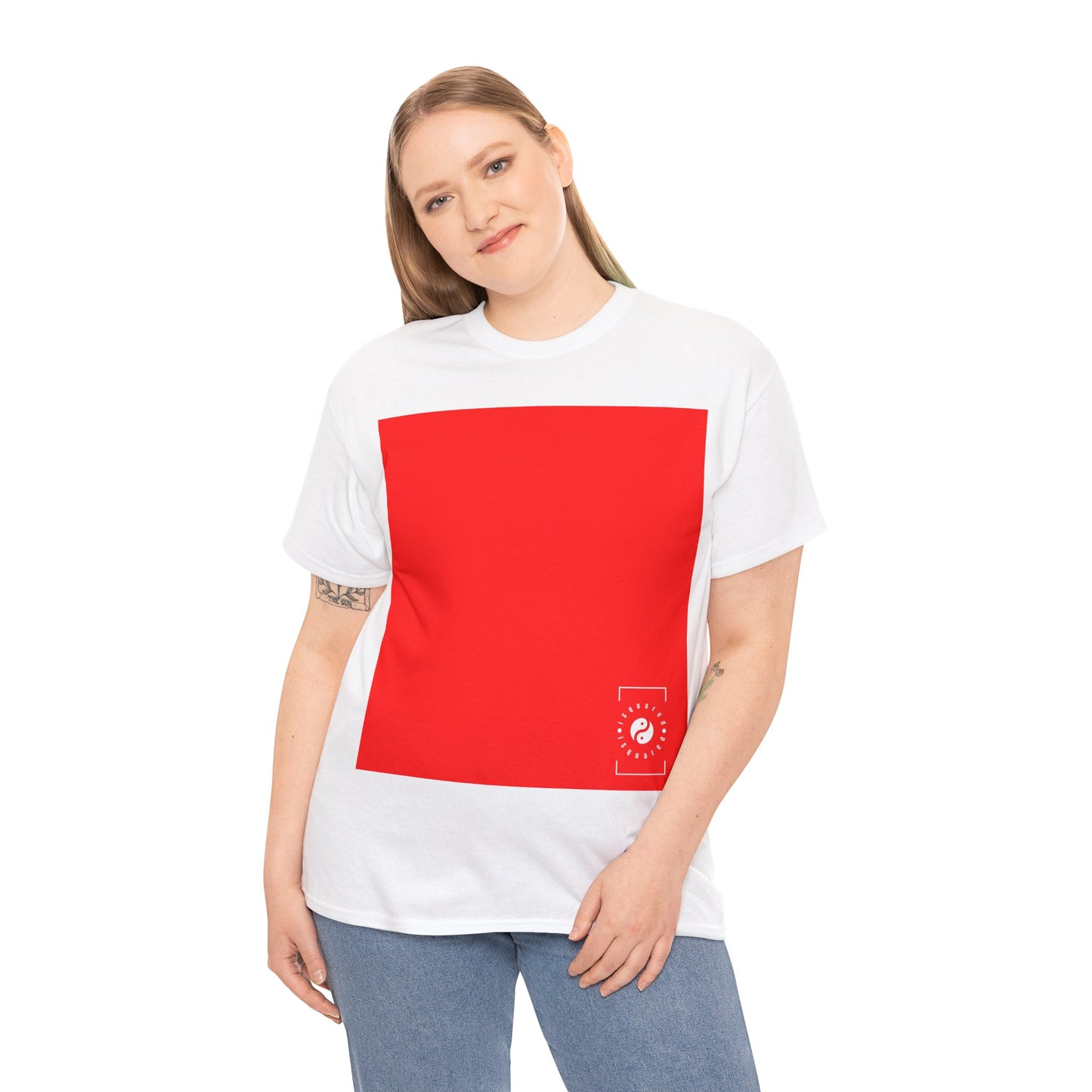 Bright Red FF3131 - Heavy T