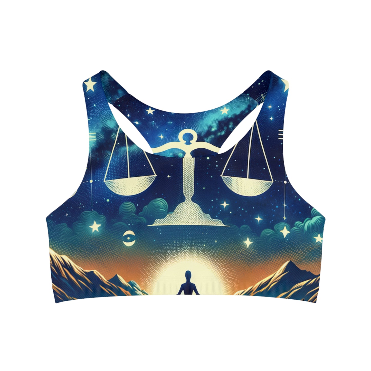 Celestial Libra - Seamless Sports Bra