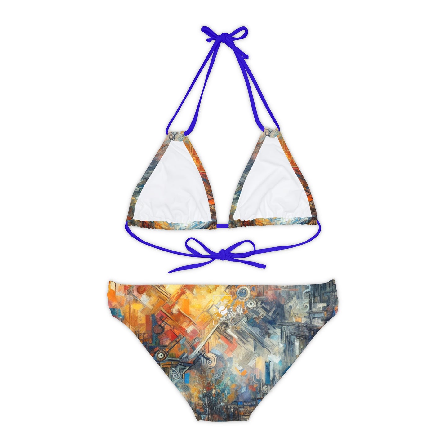 Leonardo Della Rossa - Lace-up Bikini Set