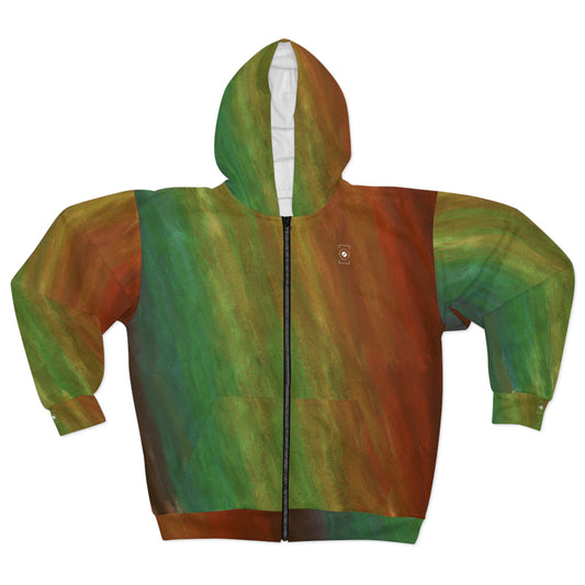 Subtle Rainbow Mood - Zip Hoodie