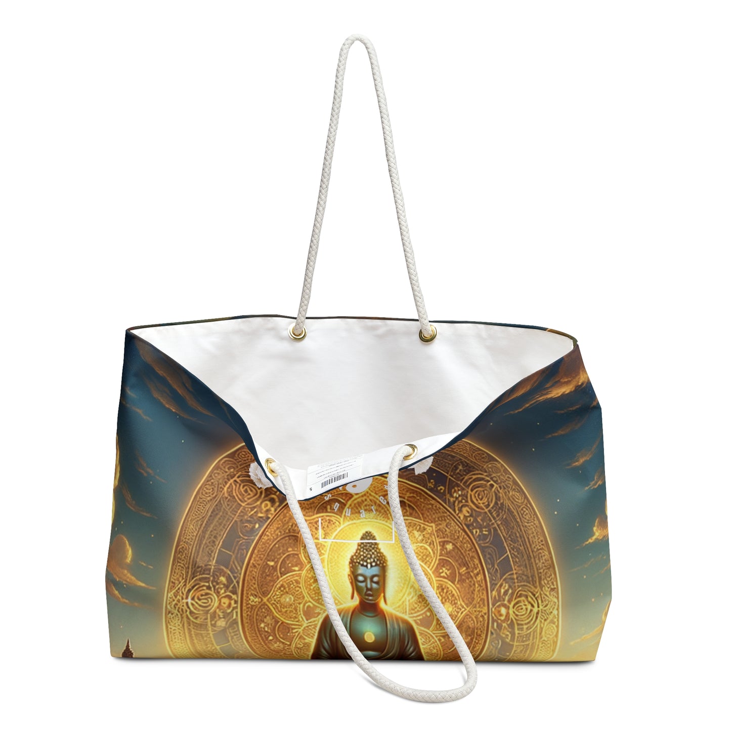 "Serenity in Transience: Illuminations of the Heart Sutra" - Casual Yoga Bag