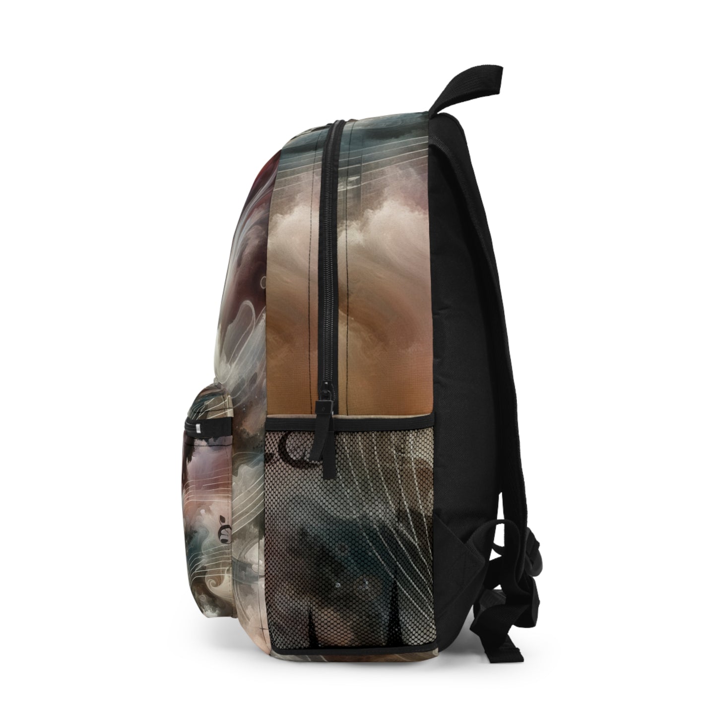 "Harmony of Descent: An Abstract Ode to La Traviata" - Backpack