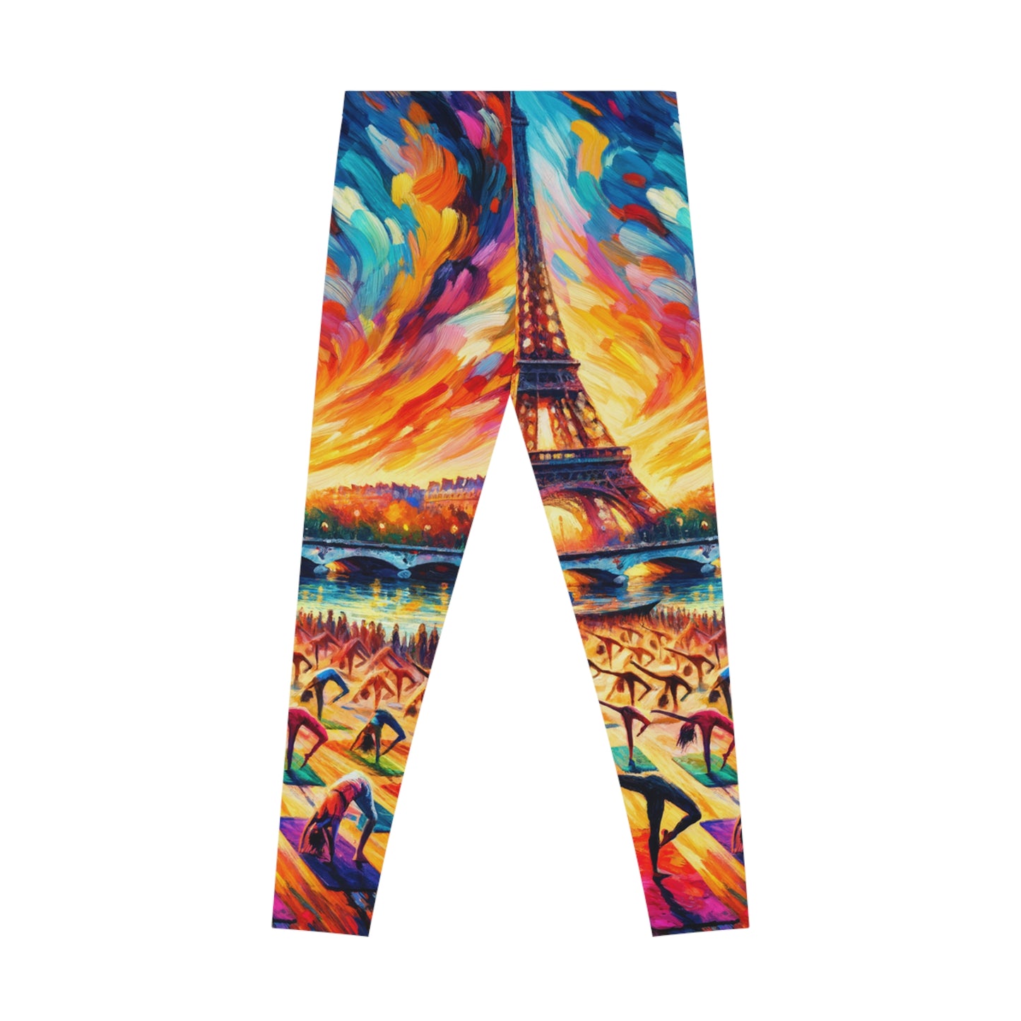 Parisian Yoga Chic - Unisex Tights