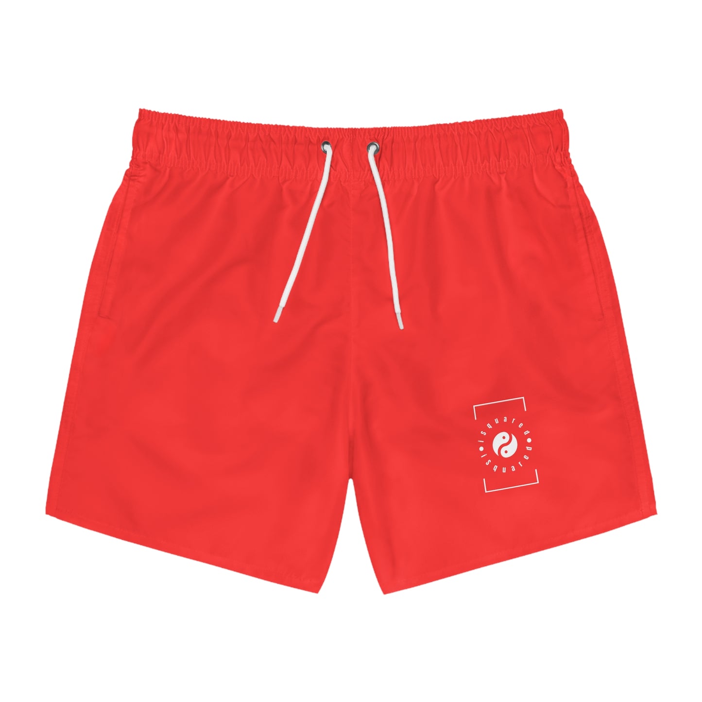 Bright Red FF3131 - Swim Trunks for Men