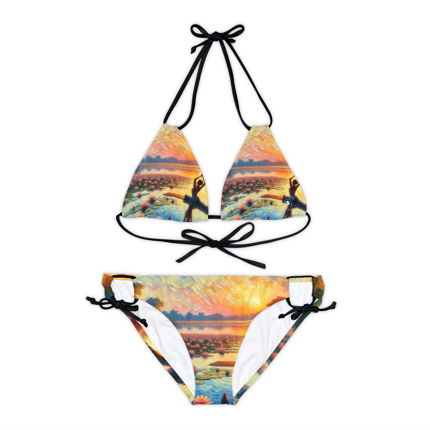 Sebastiano Del Fiore - Lace-up Bikini Set