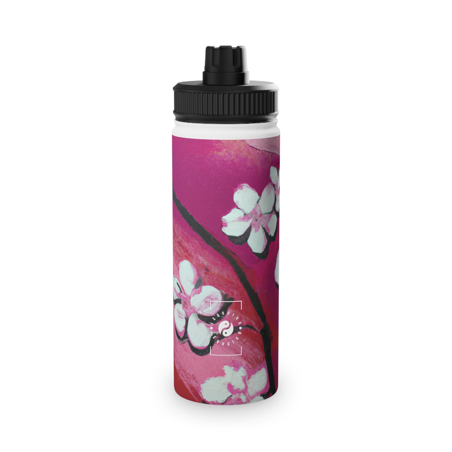 Ephemeral Blossom - Sports Water Bottle