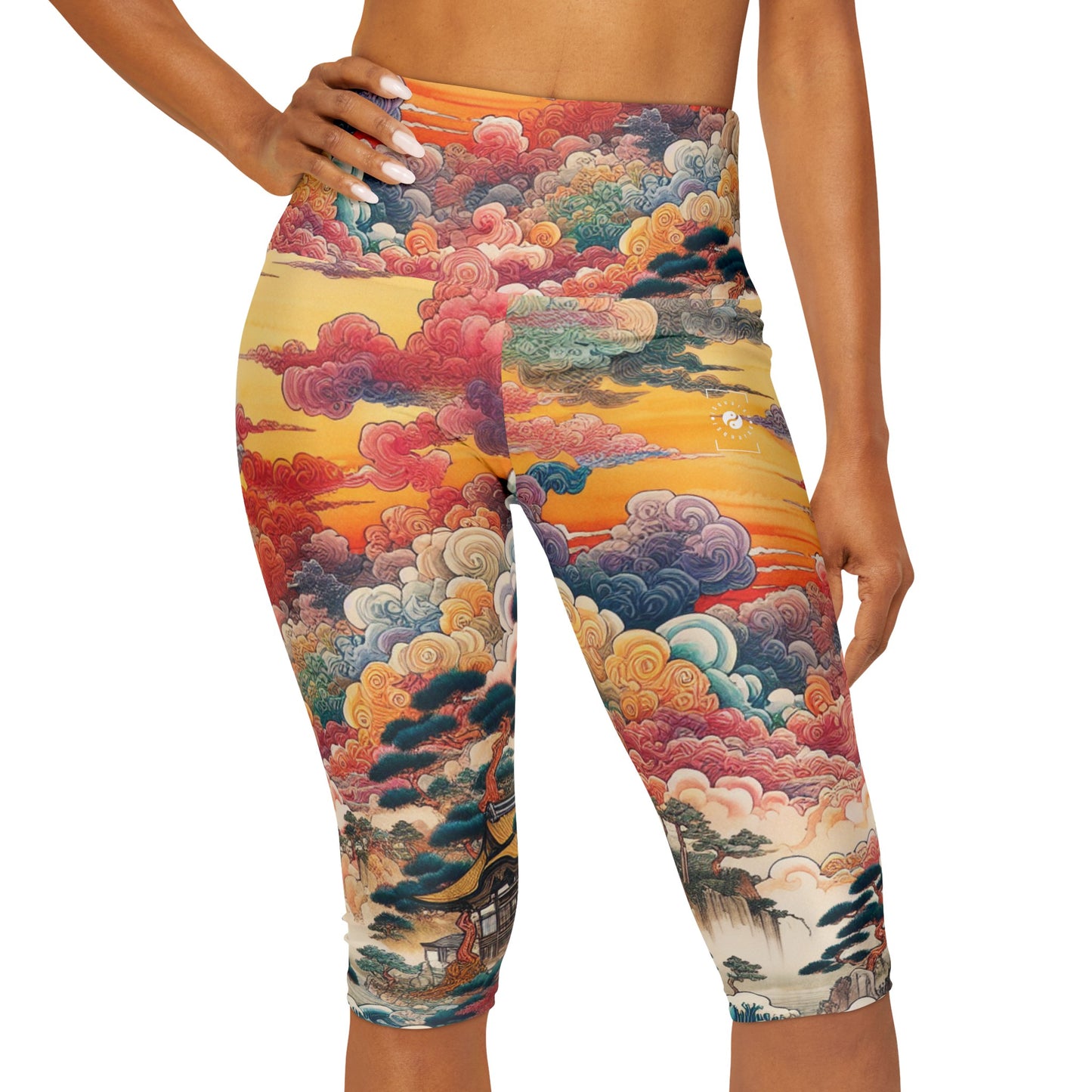 Giovanni Bellascritura - High Waisted Capri Leggings