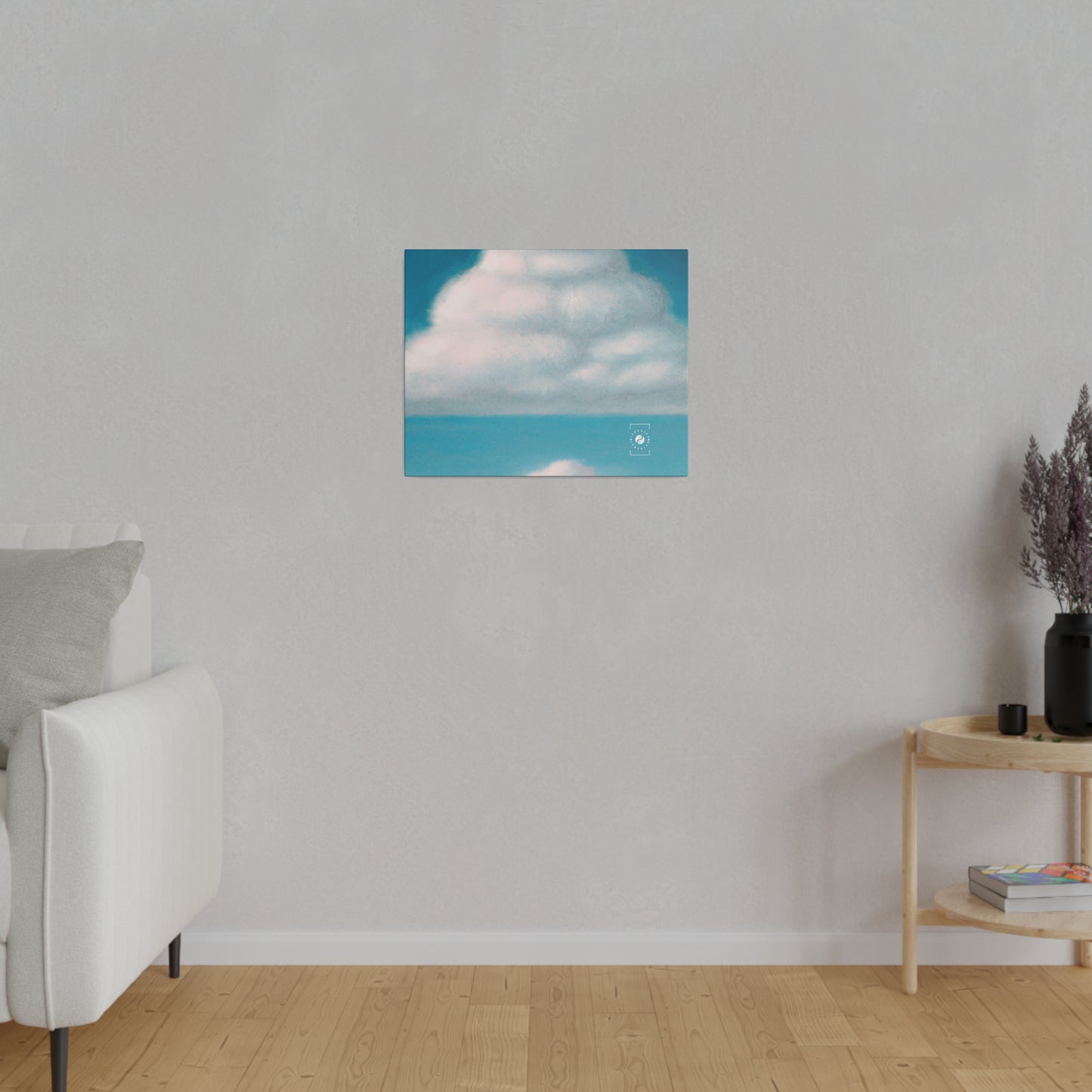 "Cloud Opera Serenity" - Art Print Canvas