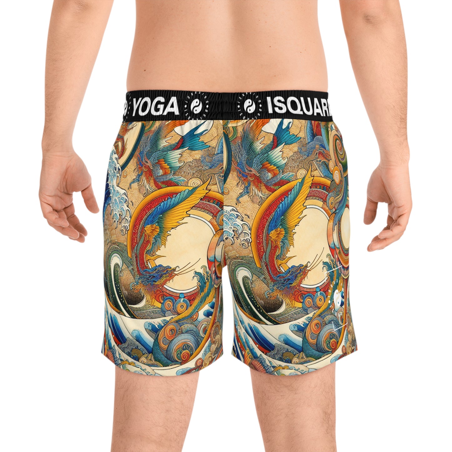 Ezio Verrocchio - Swim Shorts (Mid-Length) for Men