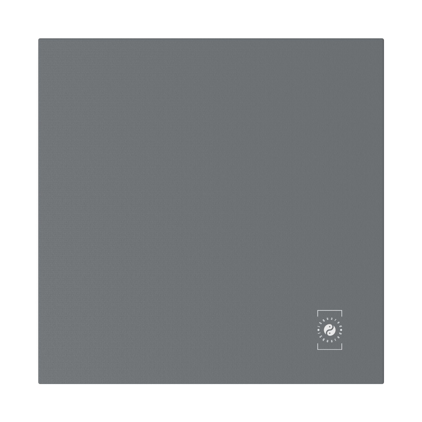 #777B7E Steel Grey - Art Print Canvas