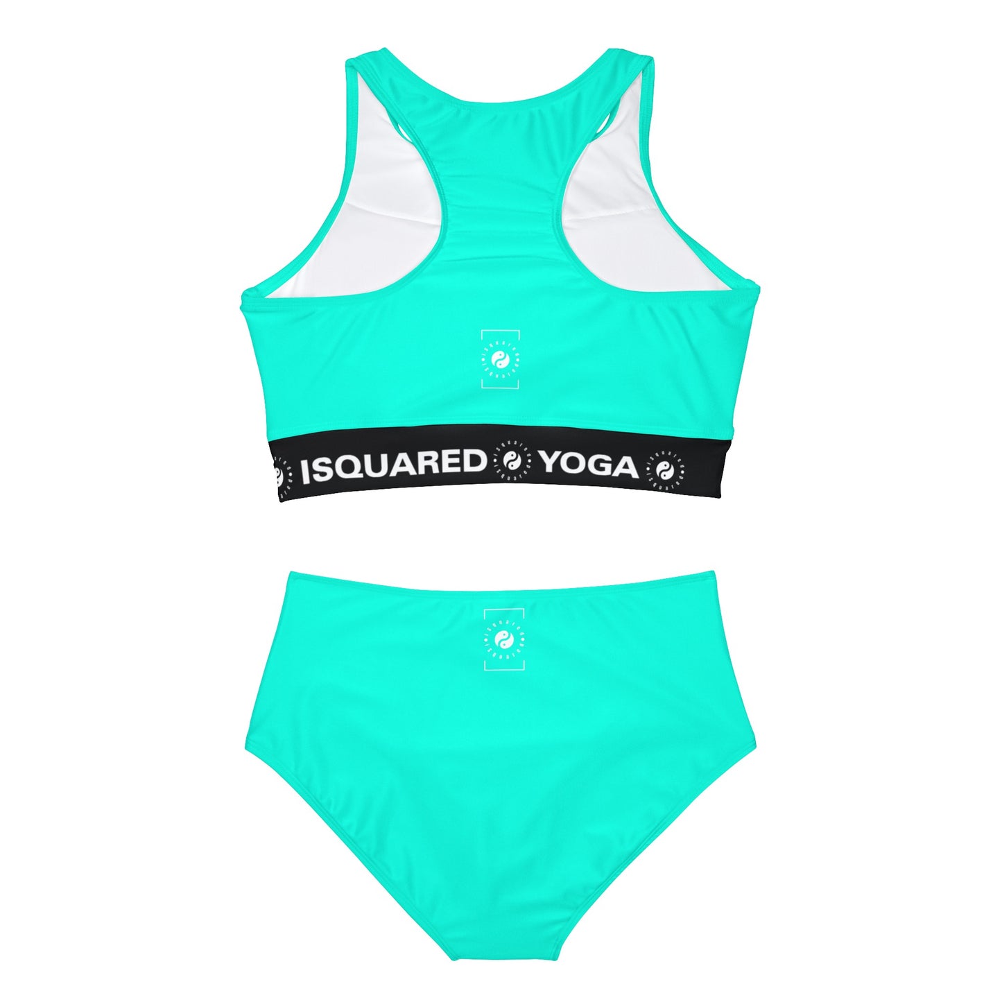 Neon Teal #11ffe3 - Hot Yoga Bikini Set