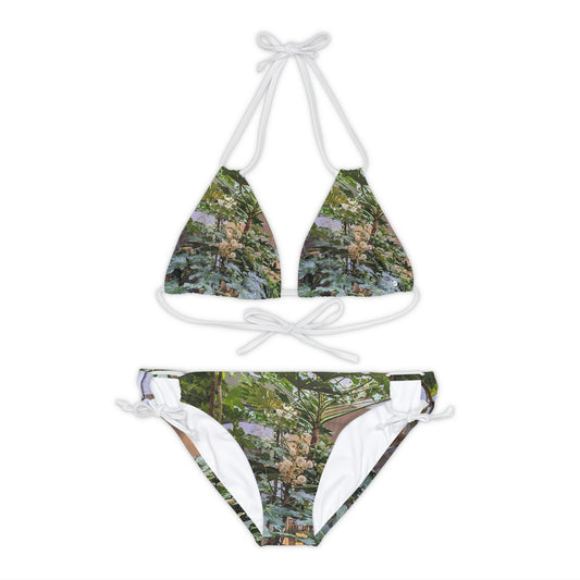 Plasky Jungle - Lace-up Bikini Set
