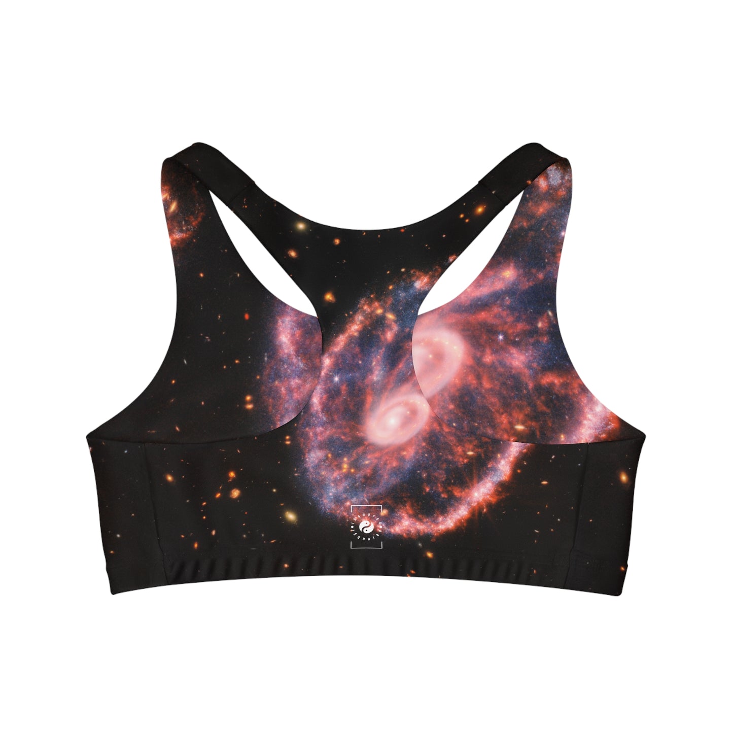 Cartwheel Galaxy (NIRCam and MIRI Composite Image) - Seamless Sports Bra