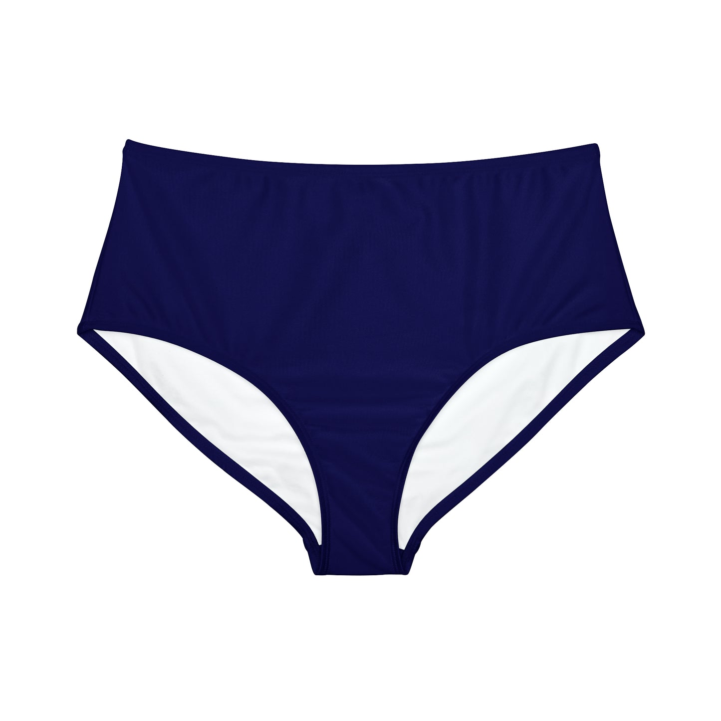 Royal Blue - High Waisted Bikini Bottom