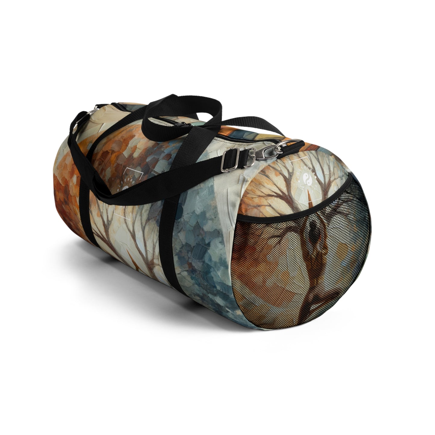 "Stability in Surrender: Vrikshasana in Harmony with Earth" - Duffle Bag