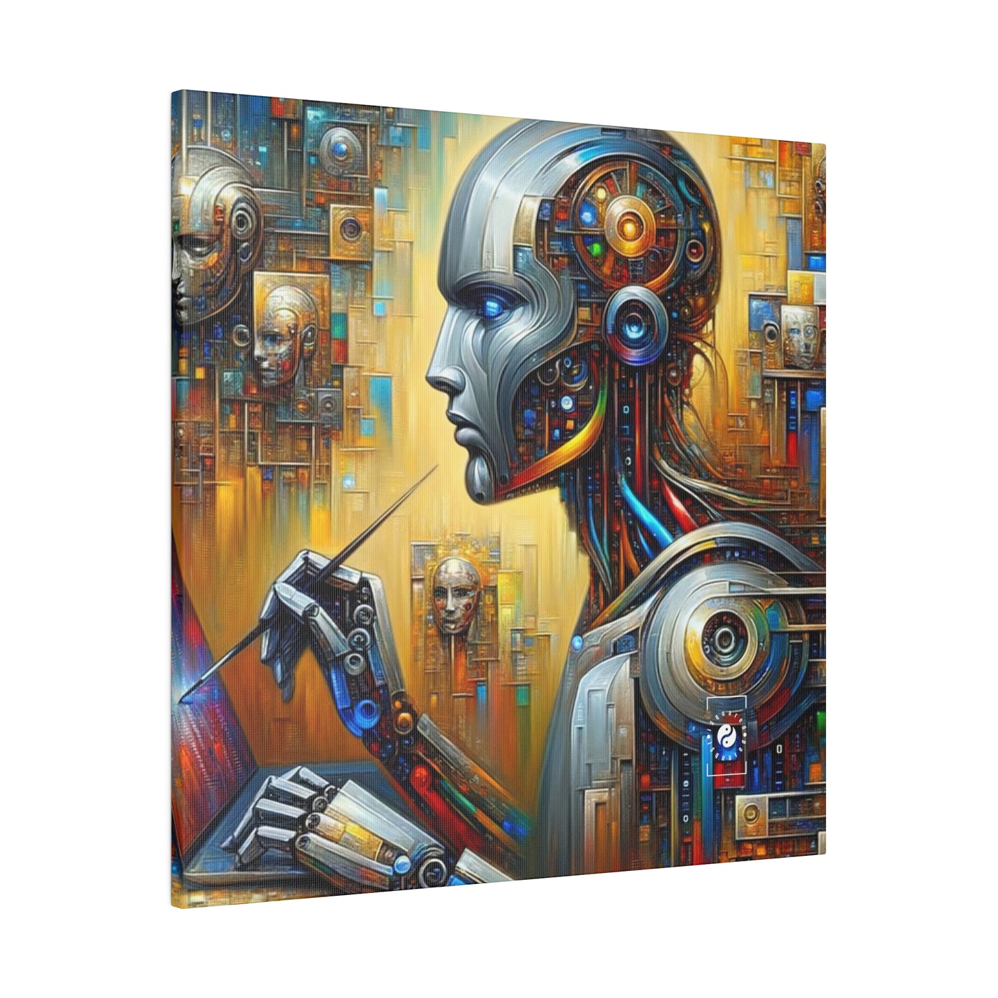 TechnoGenesis - Art Print Canvas