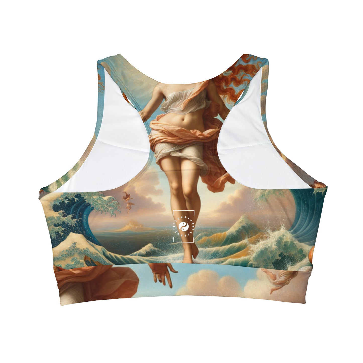 Rebirth of Venus - High Neck Crop Top