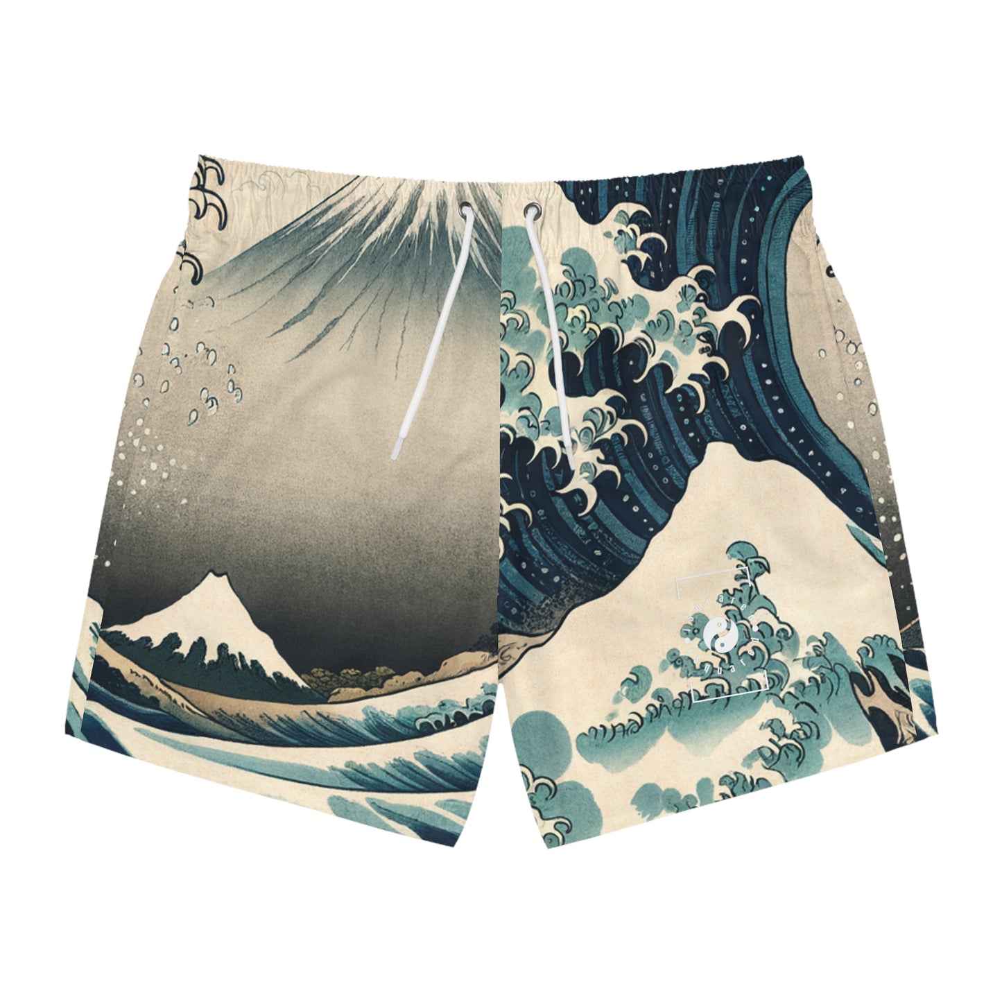 "Indigo Surge Eternity" - Swim Trunks for Men