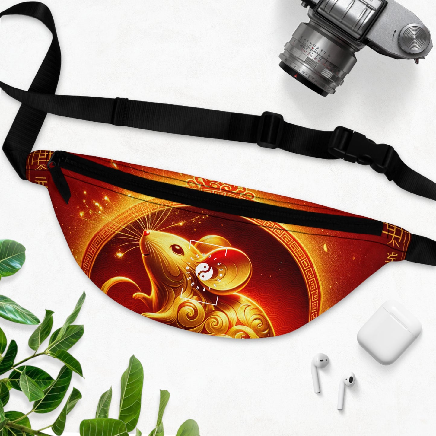 "Golden Emissary: A Lunar New Year's Tribute" - Fanny Pack