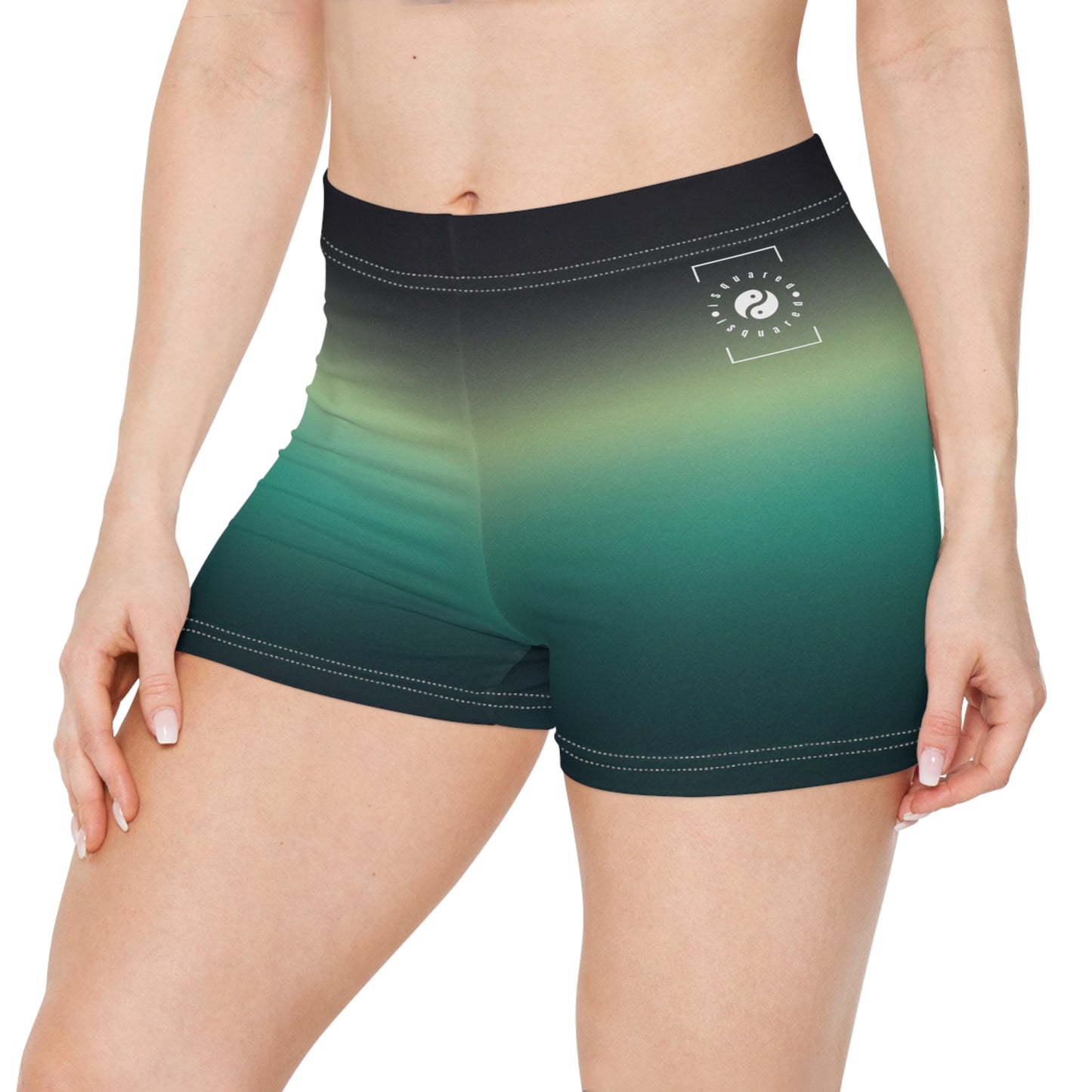 Midnight Gradients - Mini Hot Yoga Short