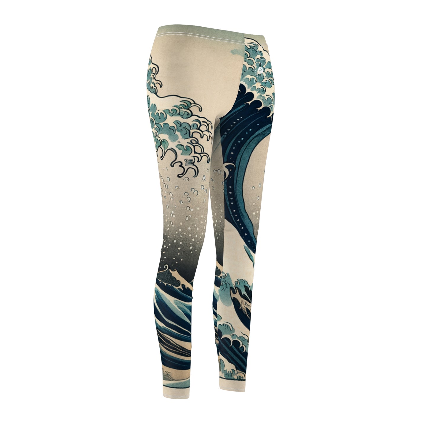 "Indigo Surge Eternity" - Casual Leggings